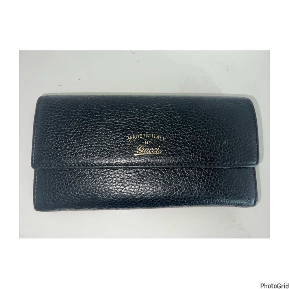 Gucci Black Leather Wallet